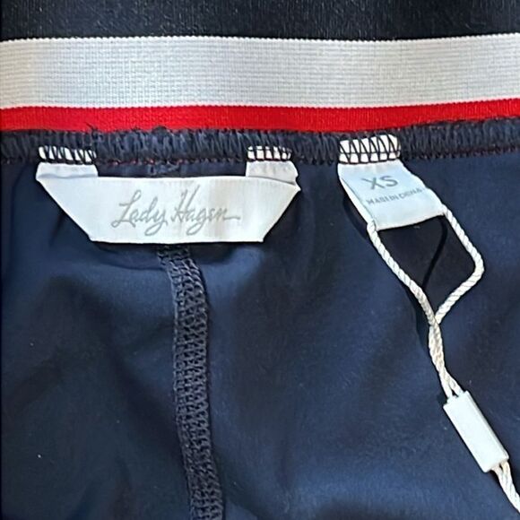 Lady Hagen Golf Skort Size XS Blue Patriotic Star 4th of July Skirt NEW B22 - Picture 7 of 9